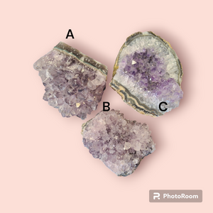 Amethyst specimens