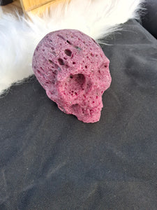 Honeycomb Ruby Skull