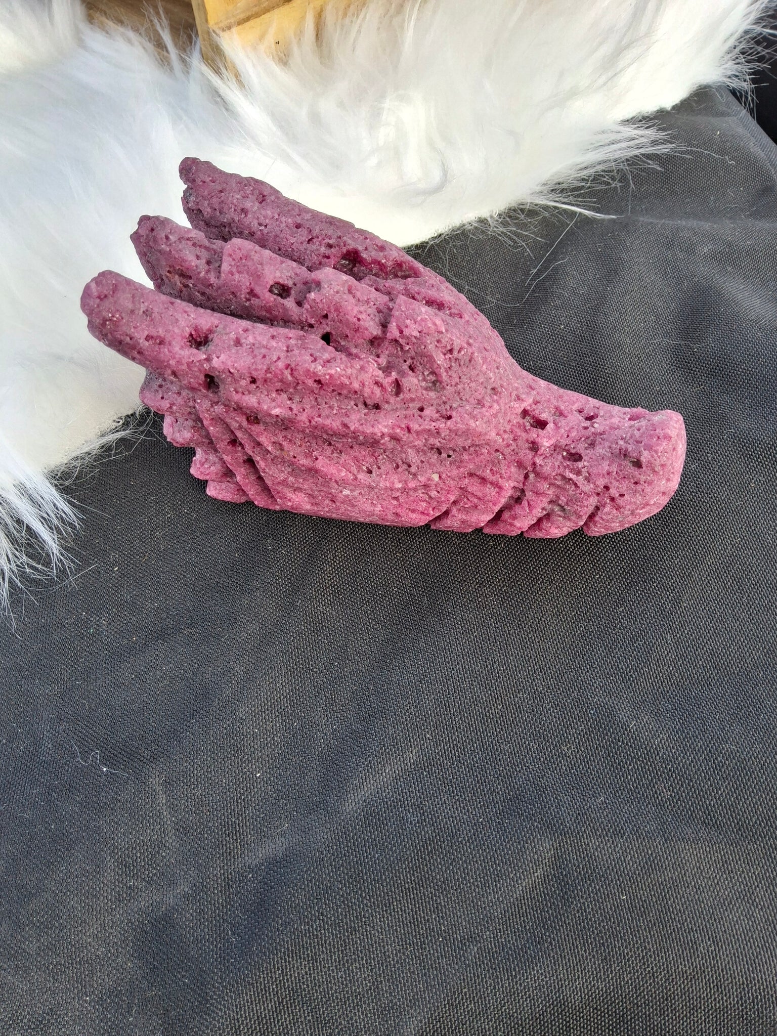 Honeycomb Ruby dragon