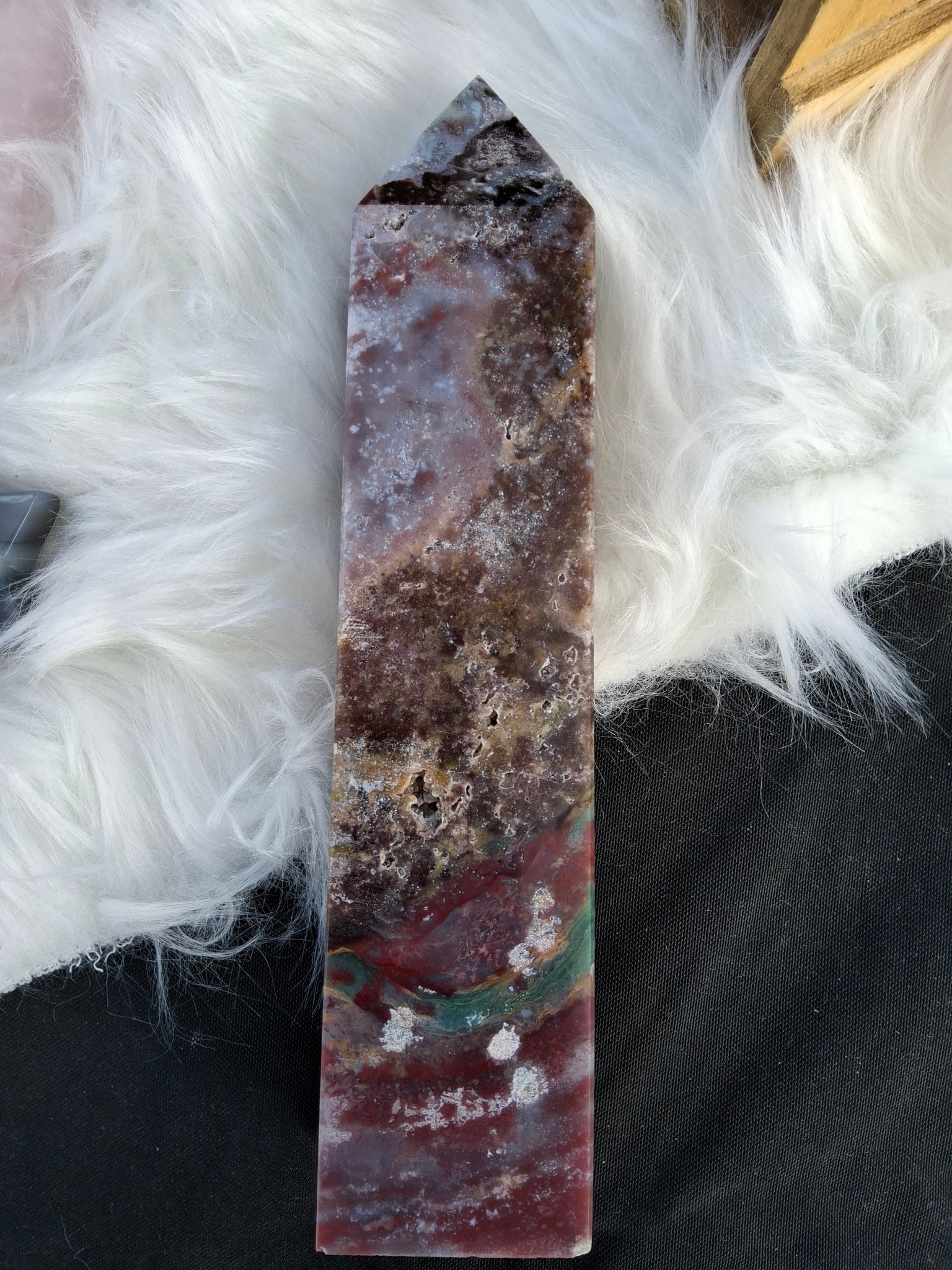 Moss Agate tower