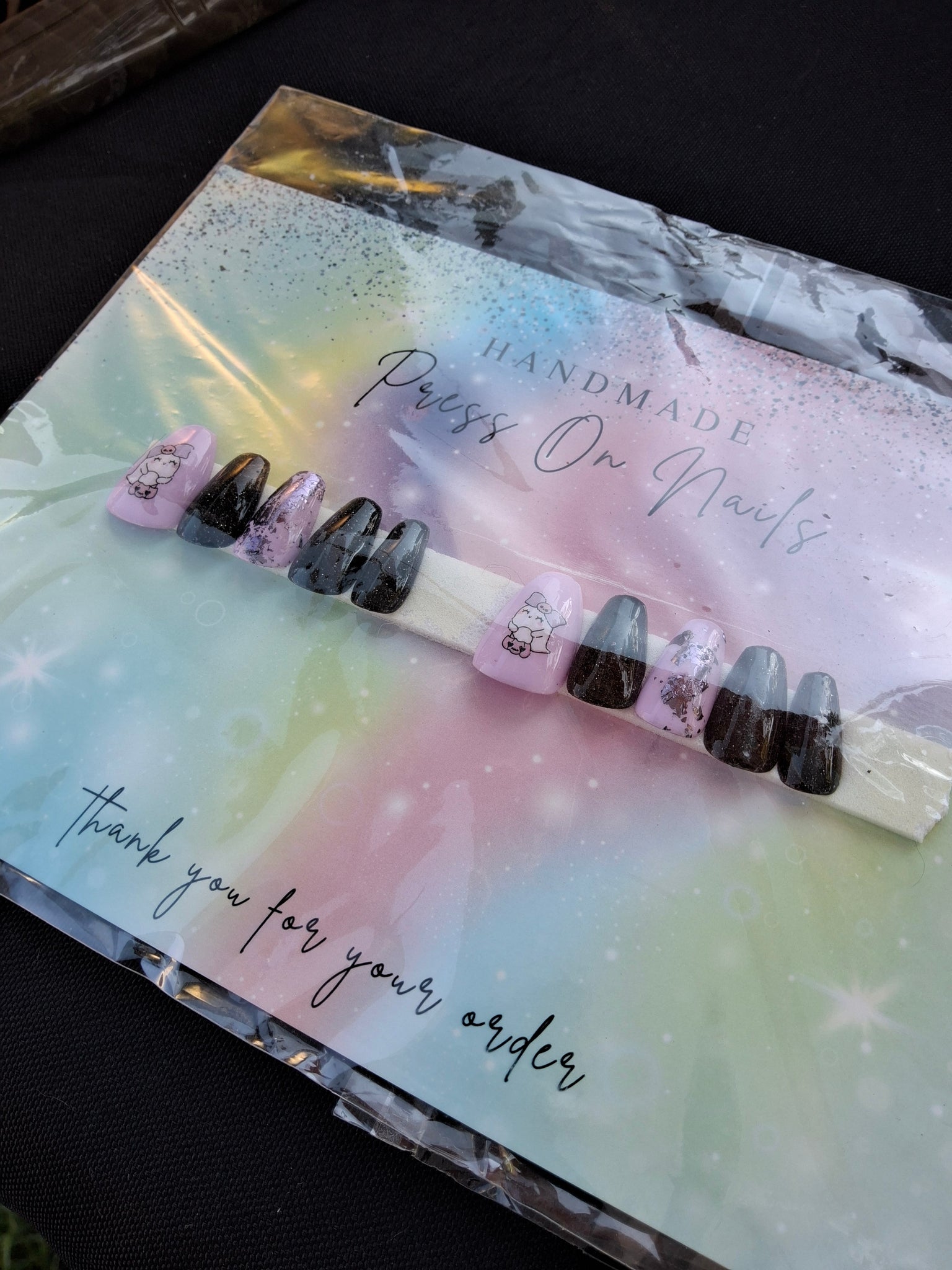 Pastel Halloween Nails