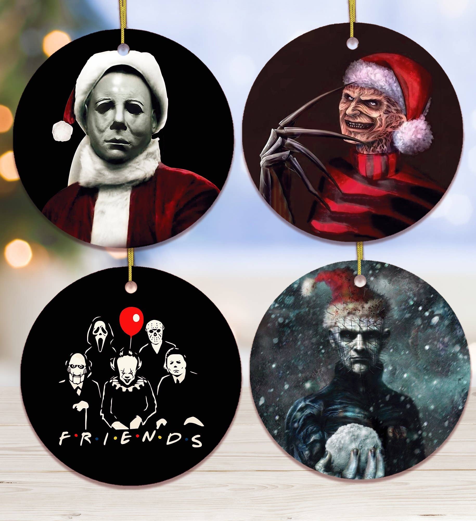 Horror Movie Ornament